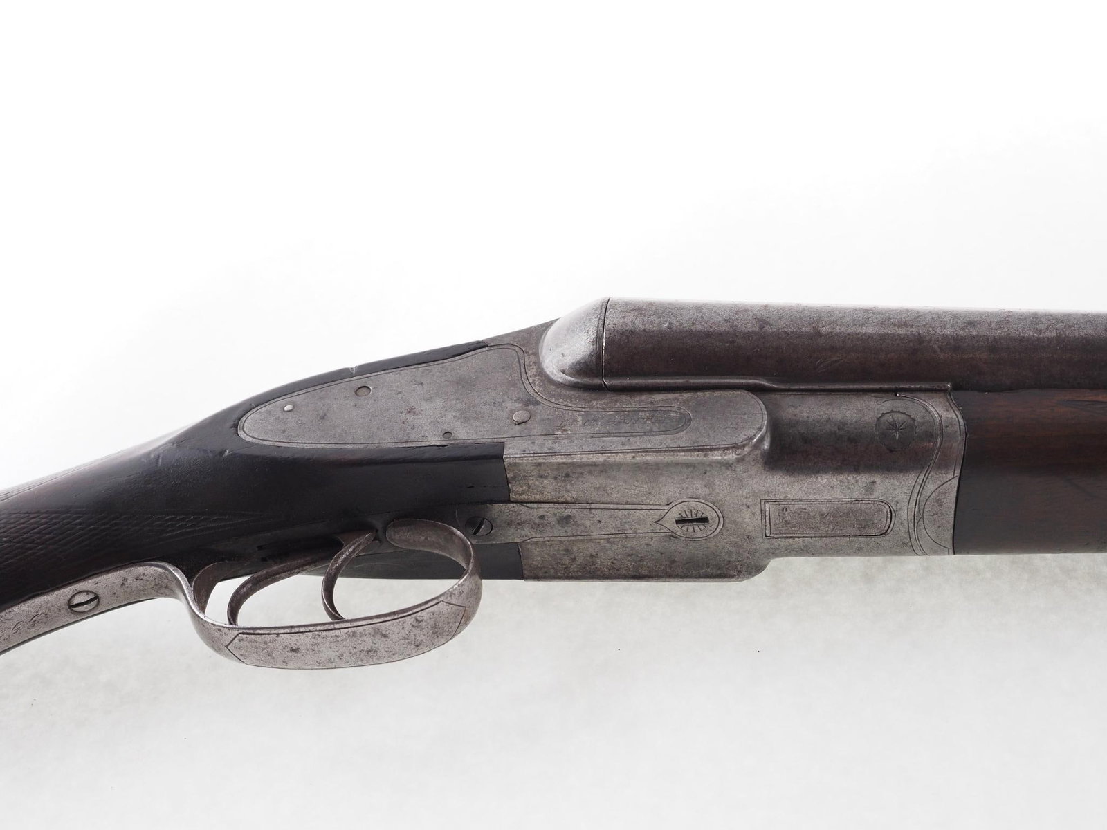 L.C. Smith Side by Side Shotgun - 9
