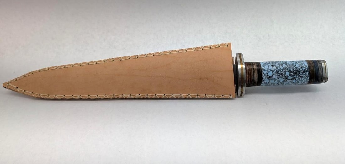Old Ram "Arkansa Toothpick" Fixed Blade Knife - 8