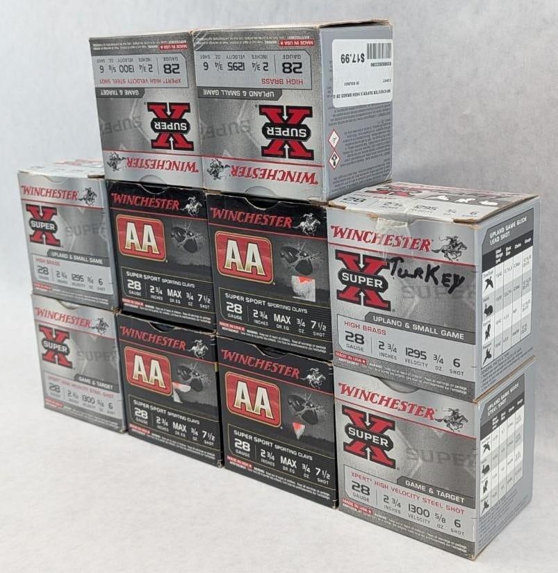 (240) Winchester 28 Ga. Shotgun Shells - 3