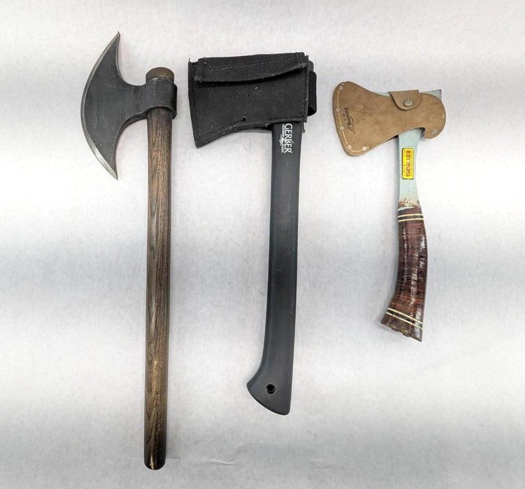 (3) Hatchets - 2