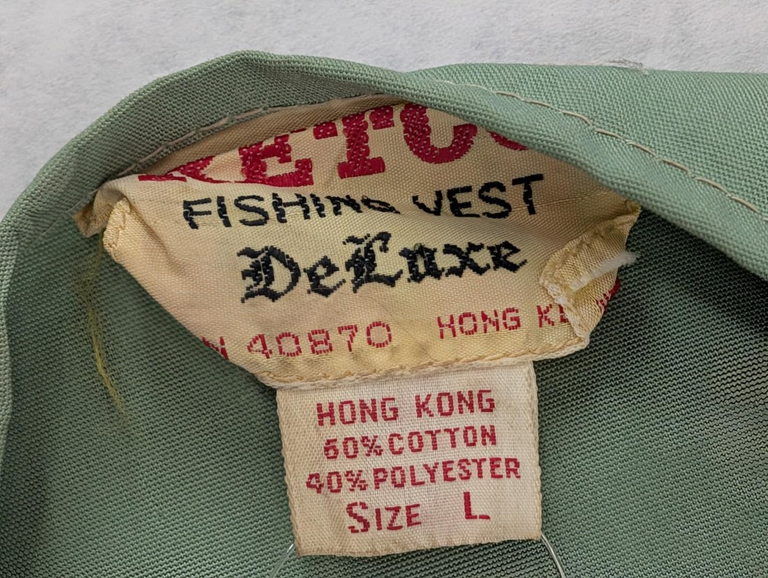 Vintage Retco Deluxe Fishing Vest - 2