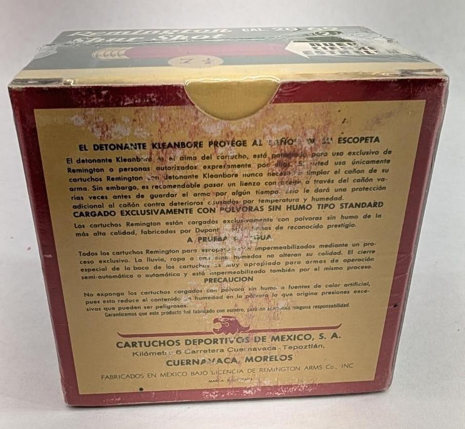 Vintage Box of Remington Sure Shot 20 Ga. Shotgun Shells - 10