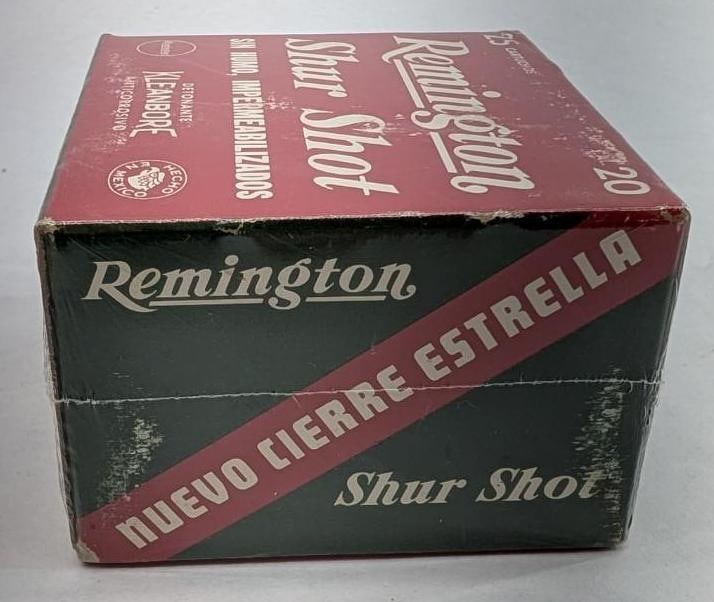 Vintage Box of Remington Sure Shot 20 Ga. Shotgun Shells - 3