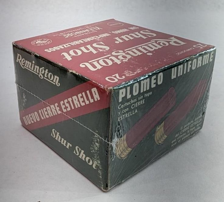 Vintage Box of Remington Sure Shot 20 Ga. Shotgun Shells - 4