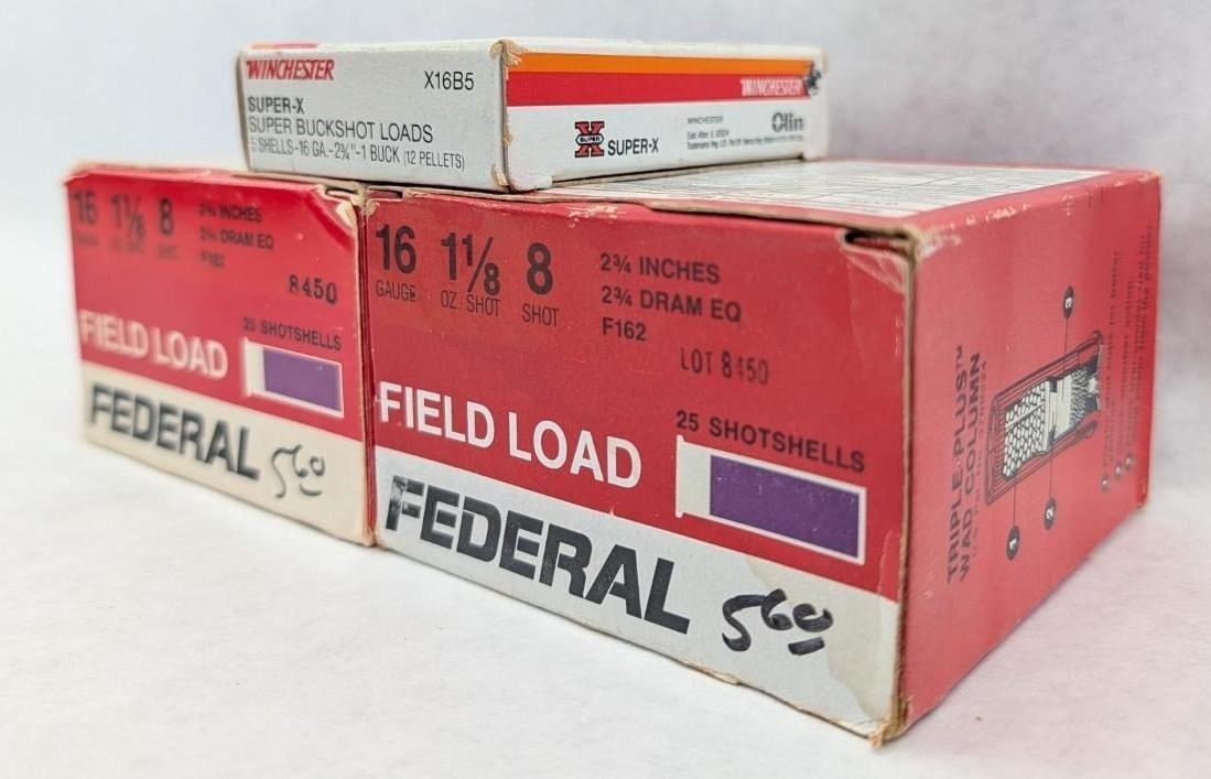 (56) 16 Ga. Shotgun Shells - 3