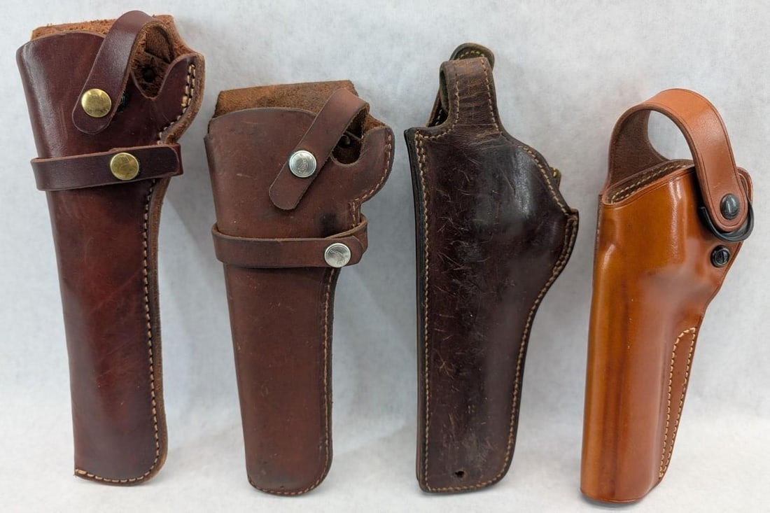 (8) Leather Handgun Holsters - 4
