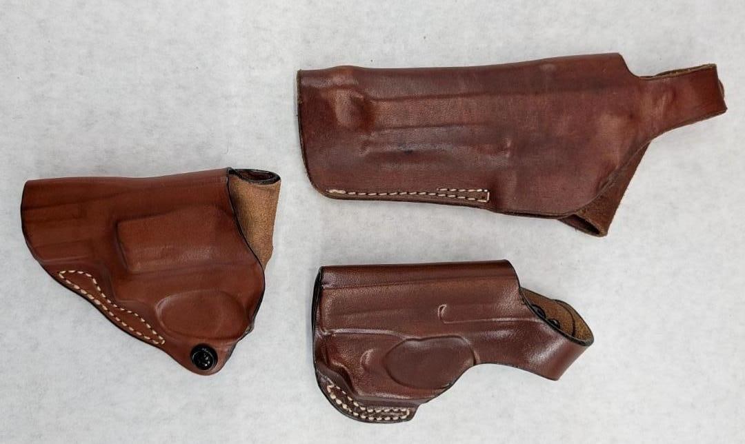 (8) Leather Handgun Holsters - 5
