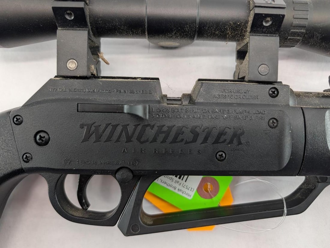 Winchester .177 Caliber Air Rifle Single Shot Pump - 6