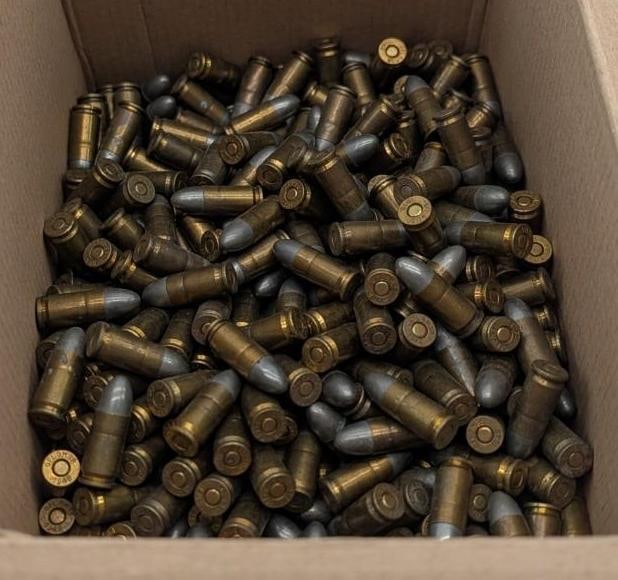 (768) 9mm Luger Cartridges: military