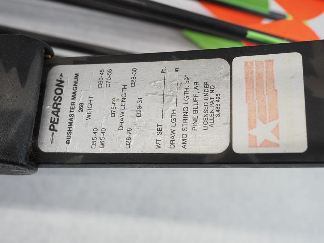 Pearson Bushmaster Magnum 268 Compound Bow - 7
