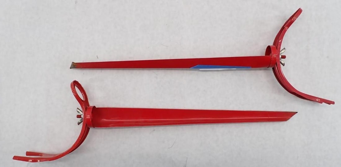 (2) Two Piece Bamboo Fishing Rods - 2