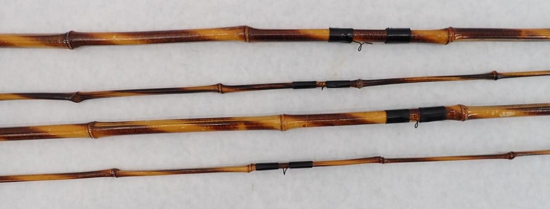 (2) Two Piece Bamboo Fishing Rods - 4