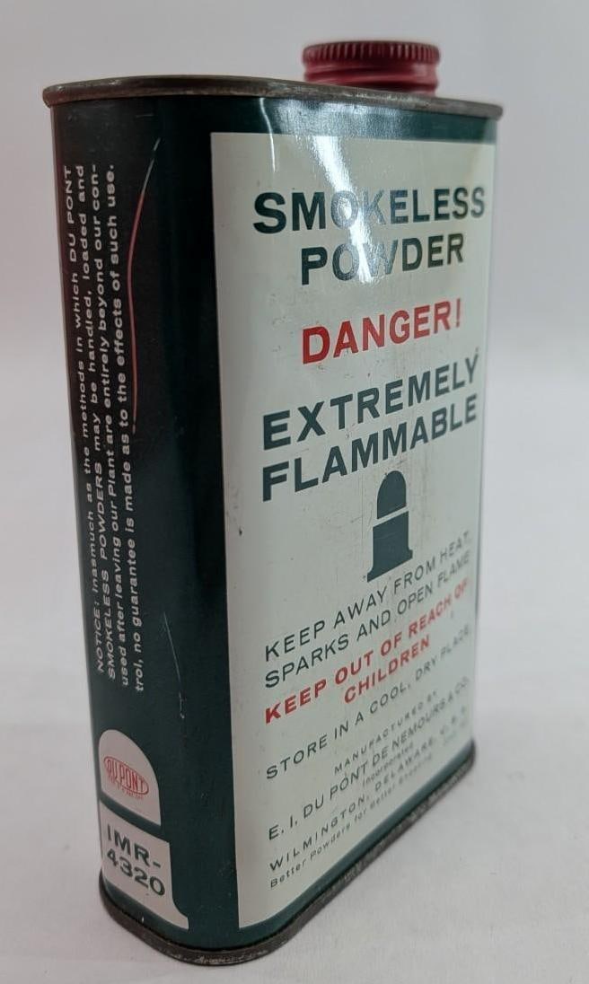 1 Pound Can of DuPont IMR 4320 Military Rifle Powder - 5