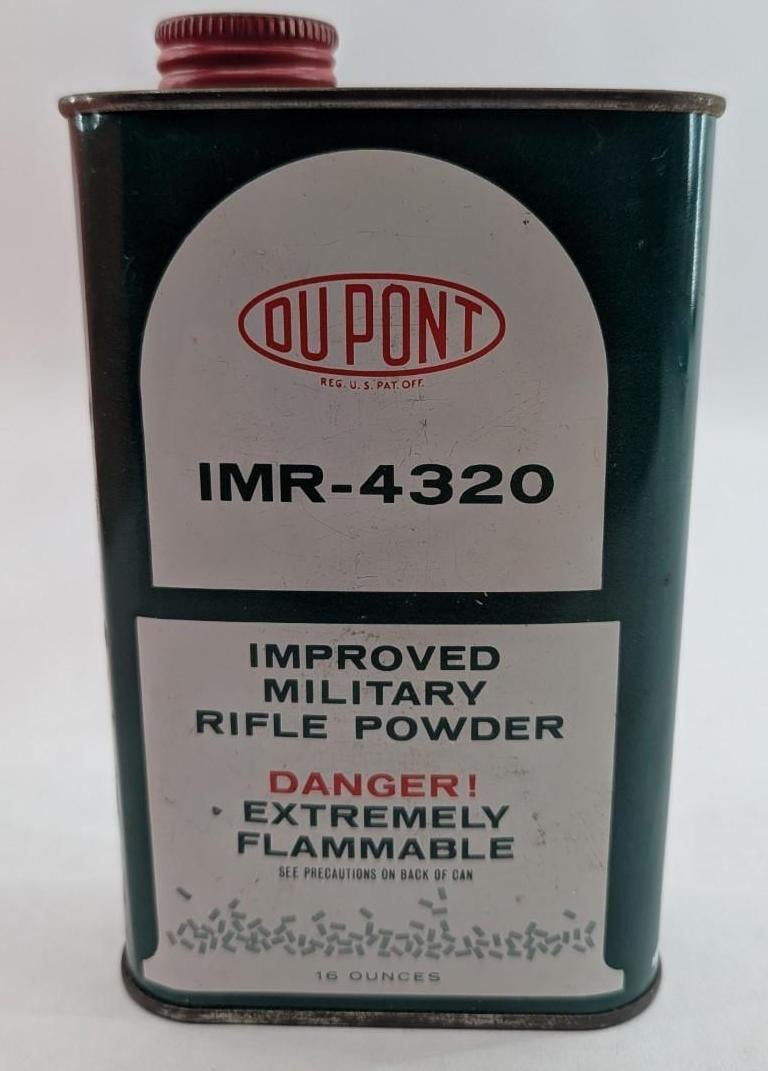 1 Pound Can of DuPont IMR 4320 Military Rifle Powder - 7