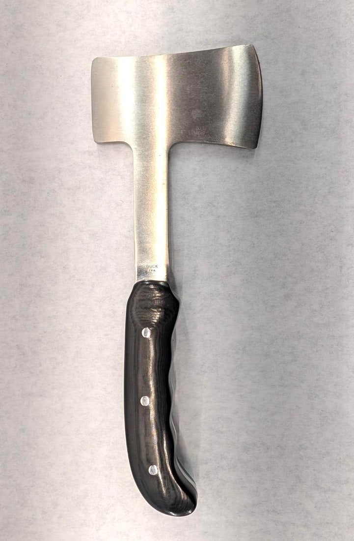 Buck Hatchet W/ Leather Case - 2