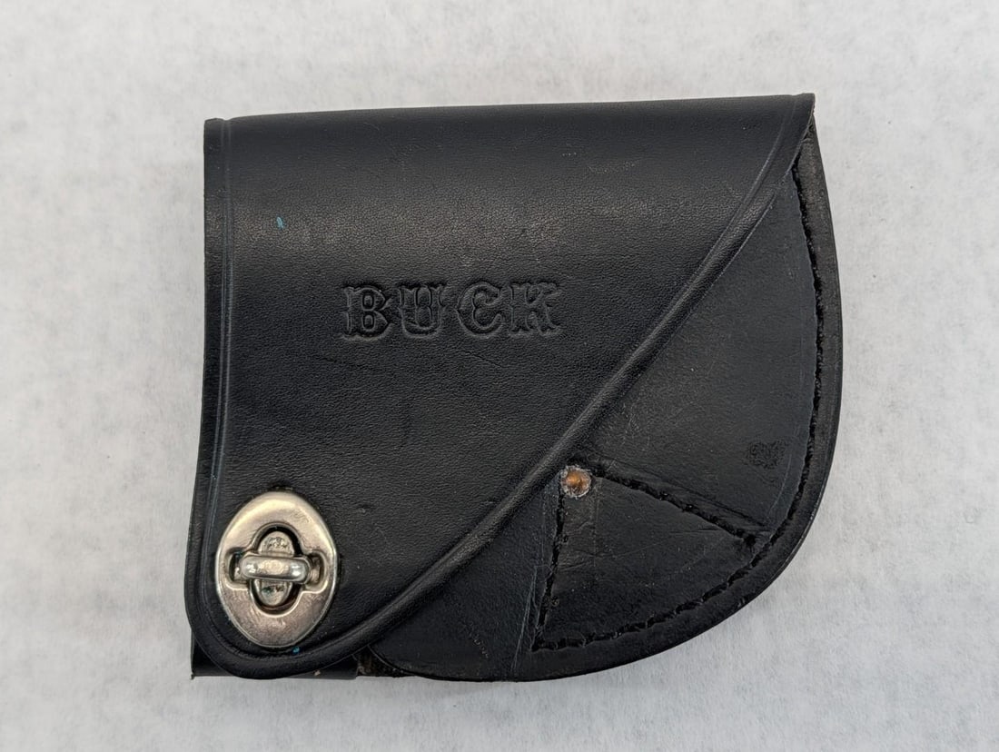 Buck Hatchet W/ Leather Case - 5