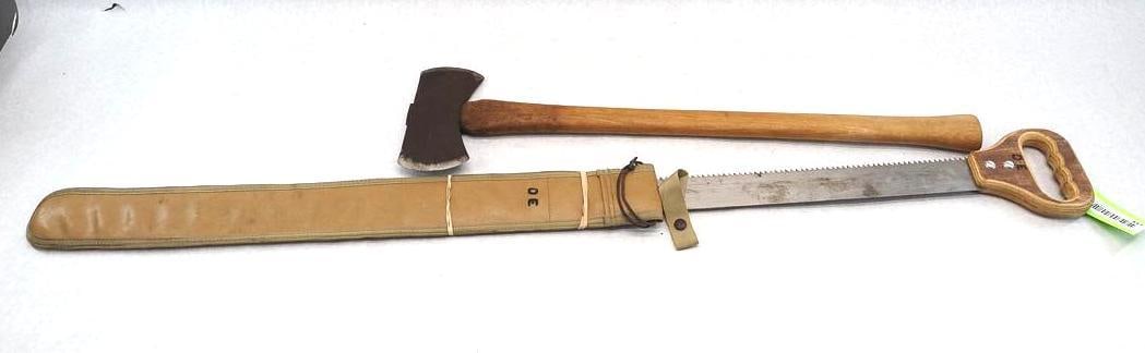30" Dandy Pruning Saw & Double End Axe - 5