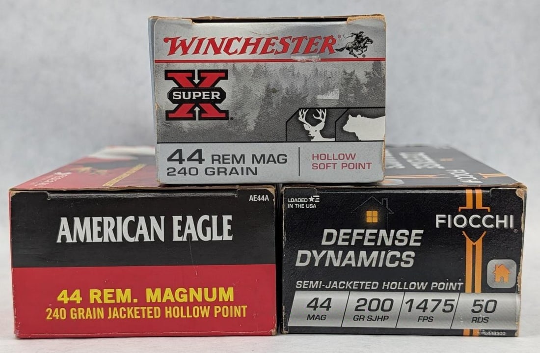 (120) .44 Magnum Cartridges: (120) .44 Magnum Cartridges