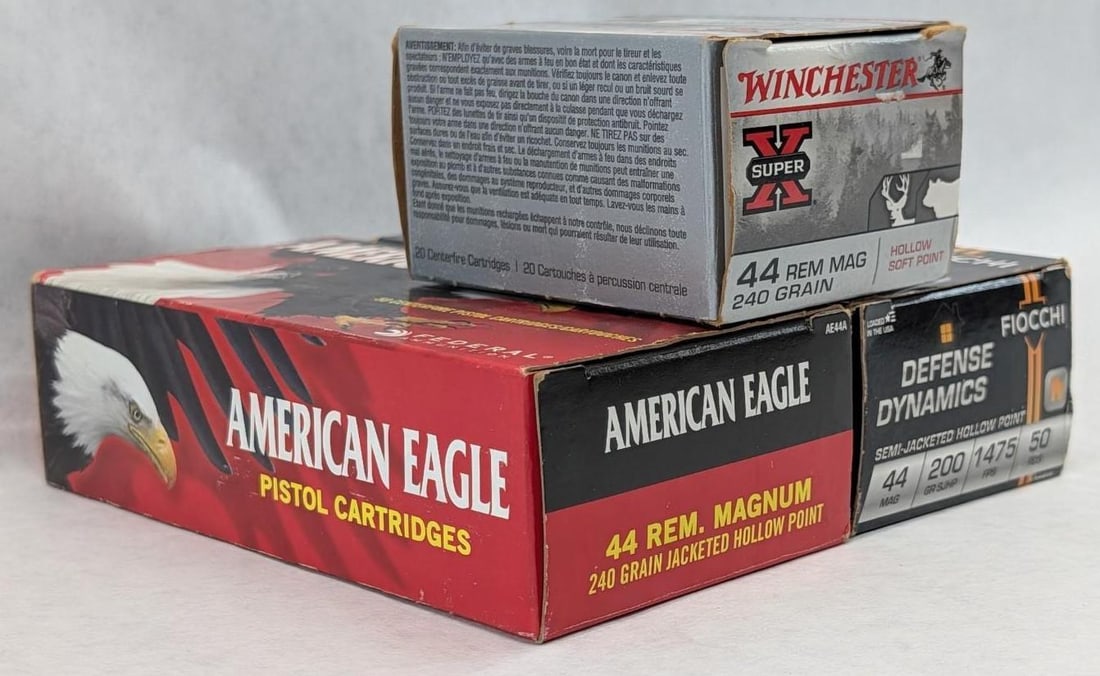 (120) .44 Magnum Cartridges - 2