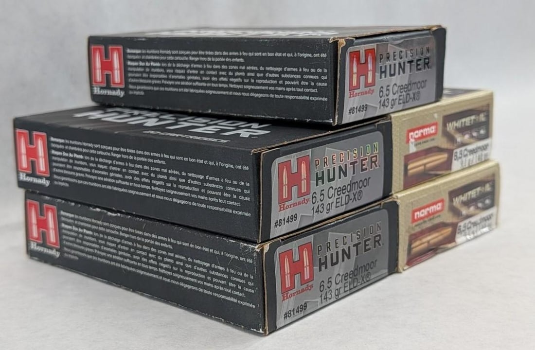 (86) 6.5 Creedmoor Cartridges - 2