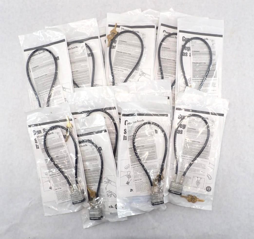 (18) Master Cable Locks: most NIB