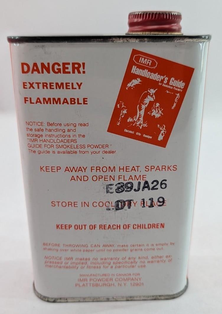 1 Pound Can of IMR 4831 Smokeless Powder - 4