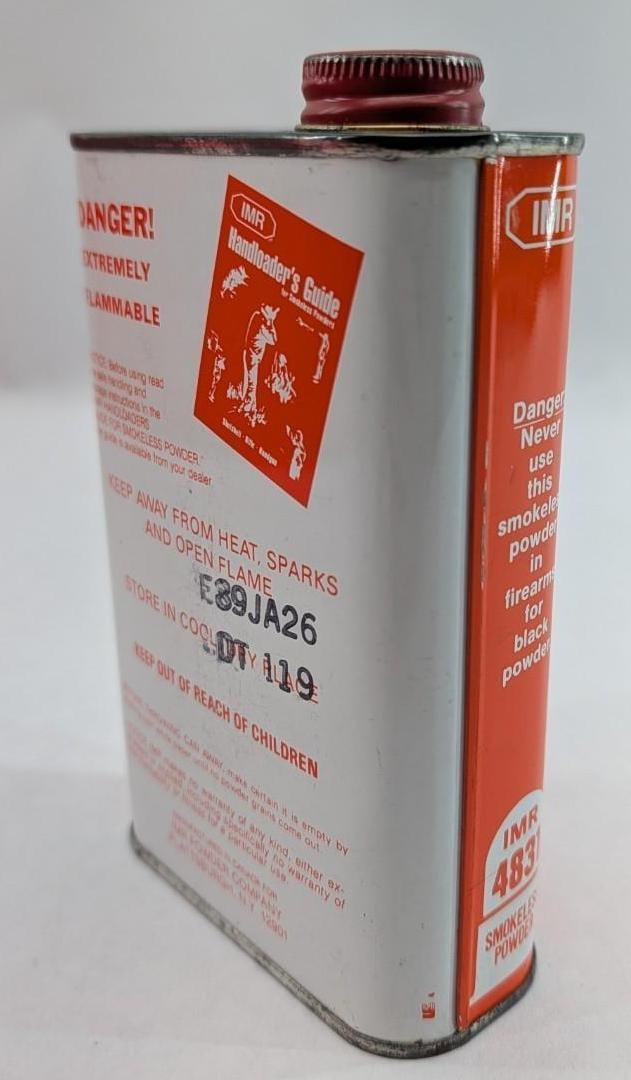 1 Pound Can of IMR 4831 Smokeless Powder - 5