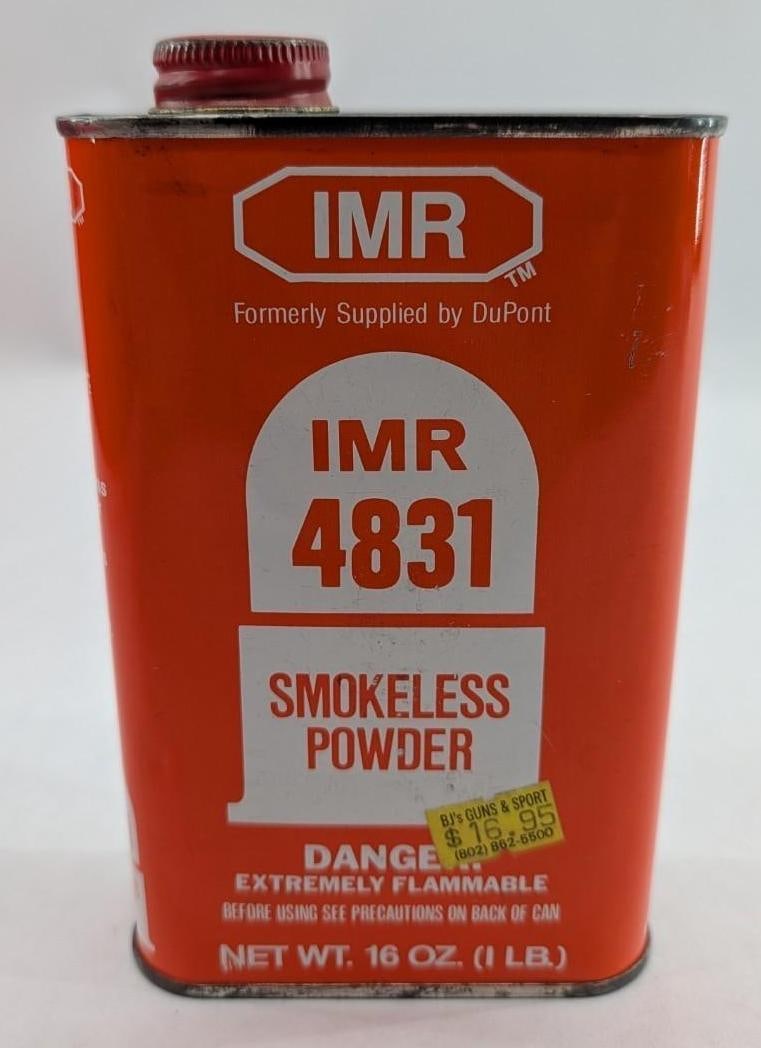 1 Pound Can of IMR 4831 Smokeless Powder - 7