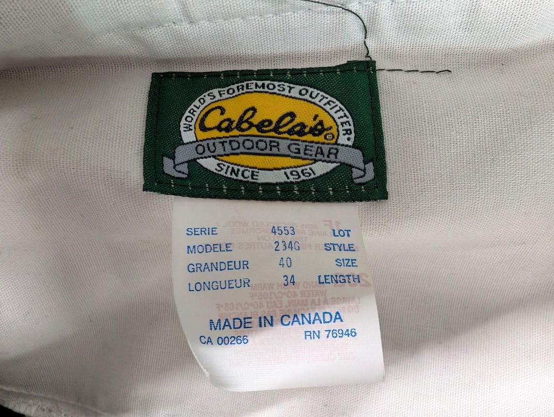 Cabela's Wool Pants - 5