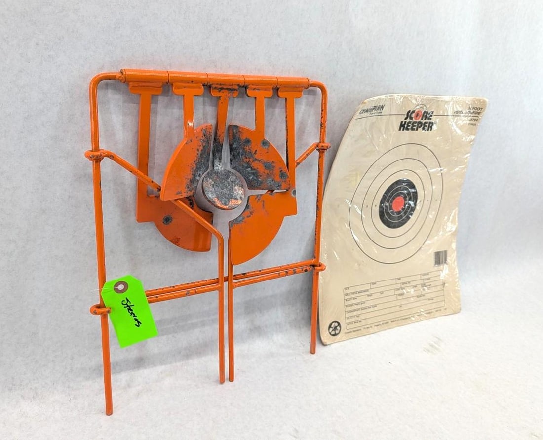 Steel Shooter's Target & Paper Targets - 2