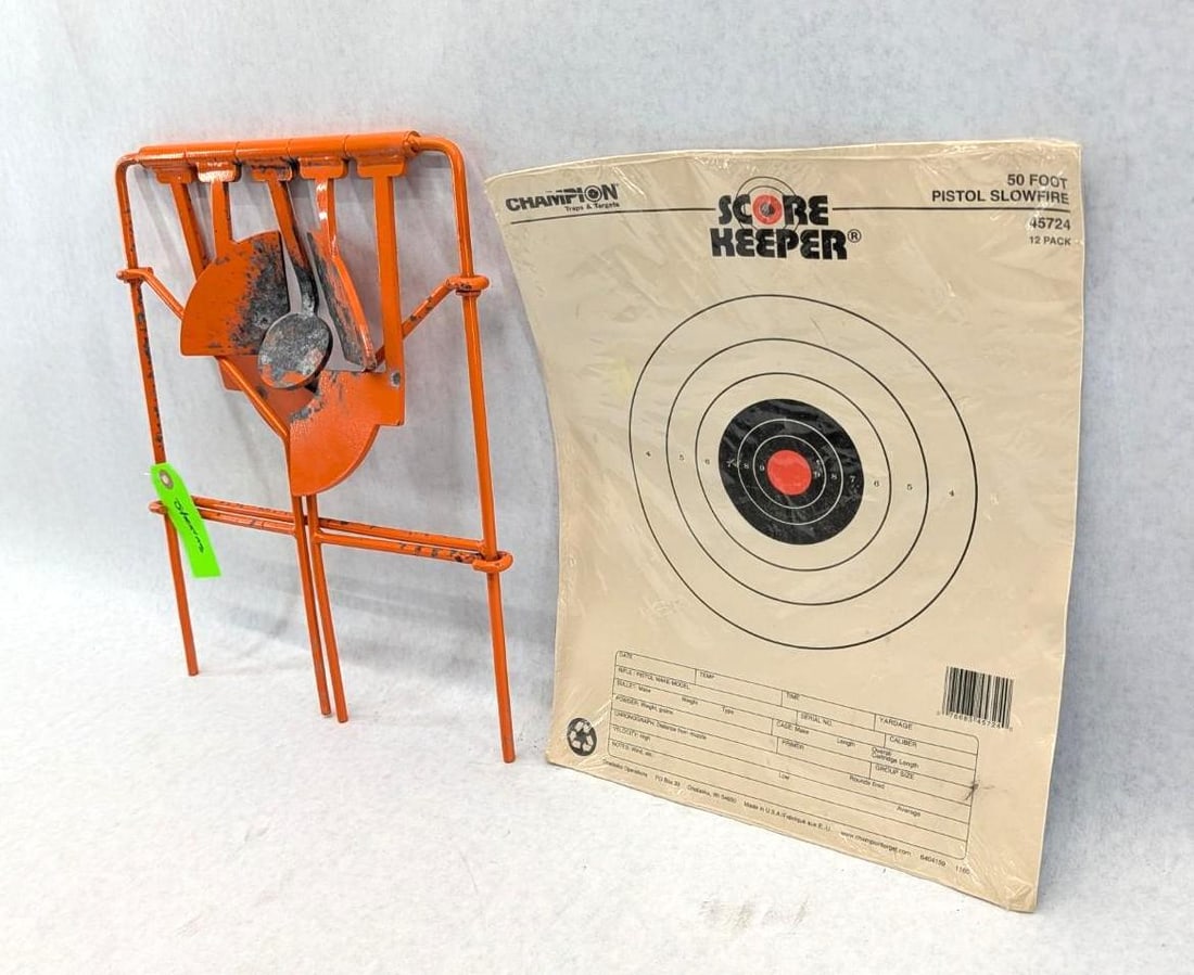 Steel Shooter's Target & Paper Targets - 3