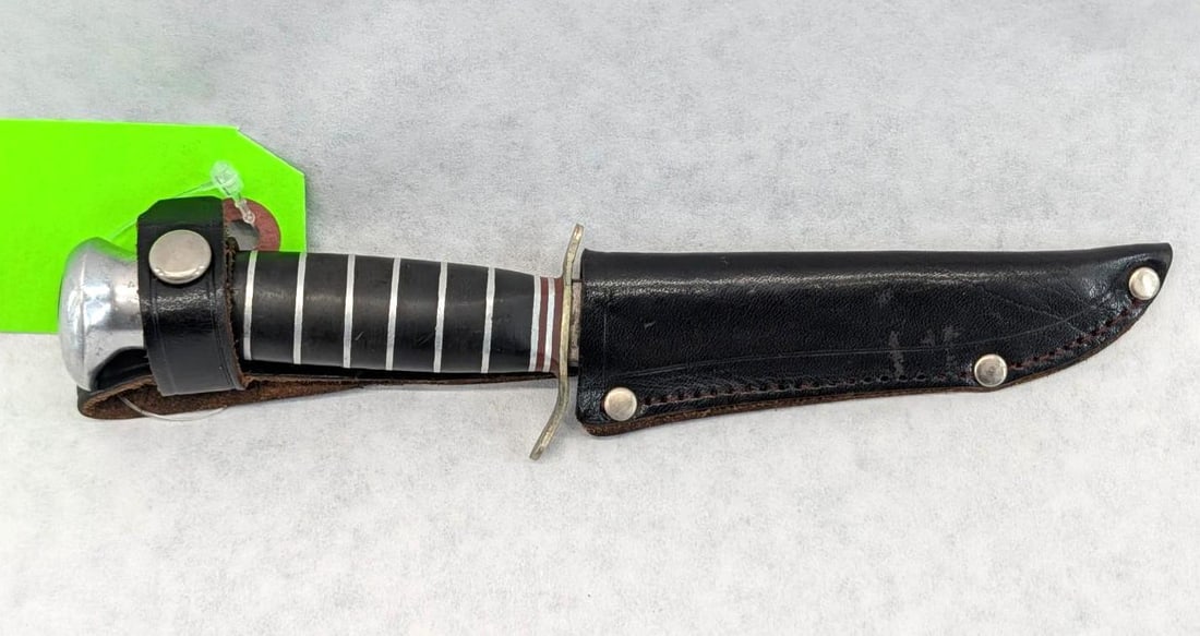 Solingen Fixed Blade Knife W/ Leather Sheath - 4