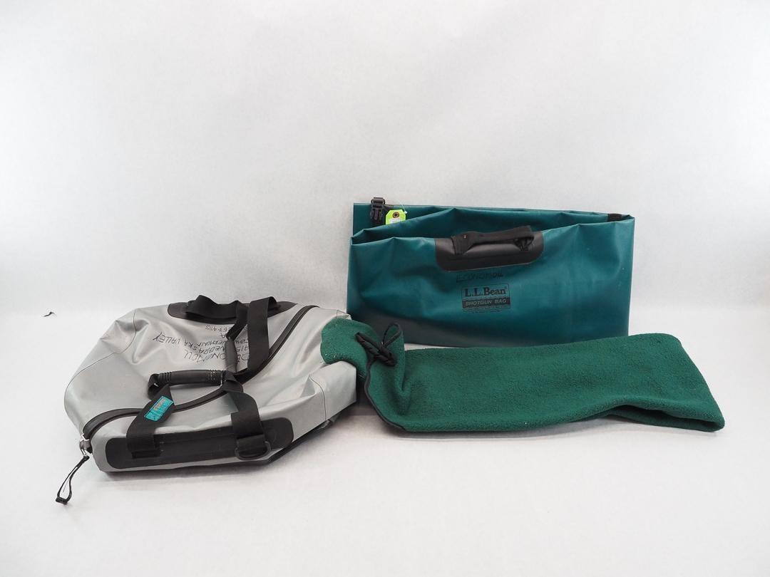 (2) Dry Bags: (1) rifle, (1) duffel