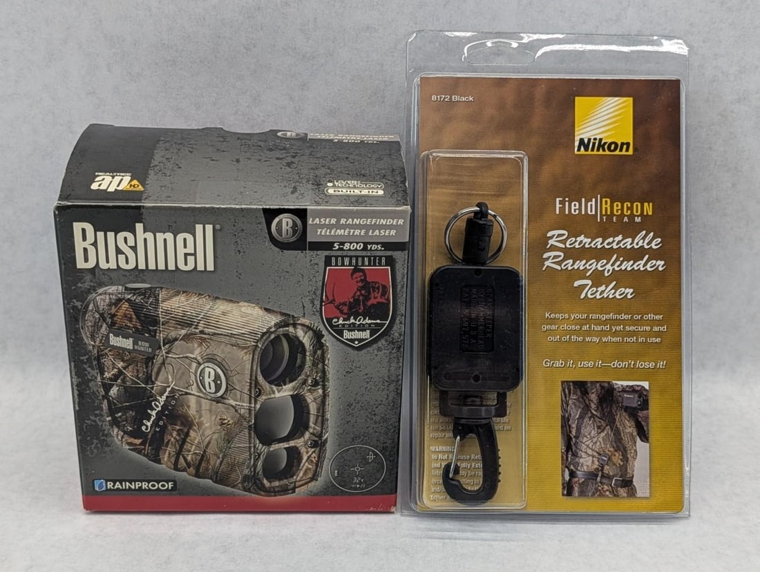 Bushnell Laser Rangefinder W/ Nikon Tether: Bushnell Laser Rangefinder W/ Nikon Tether