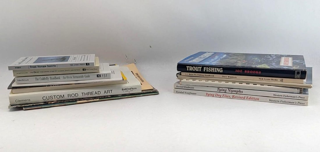 (17+/-) Fishing Books & Periodicals: (17+/-) Fishing Books & Periodicals
