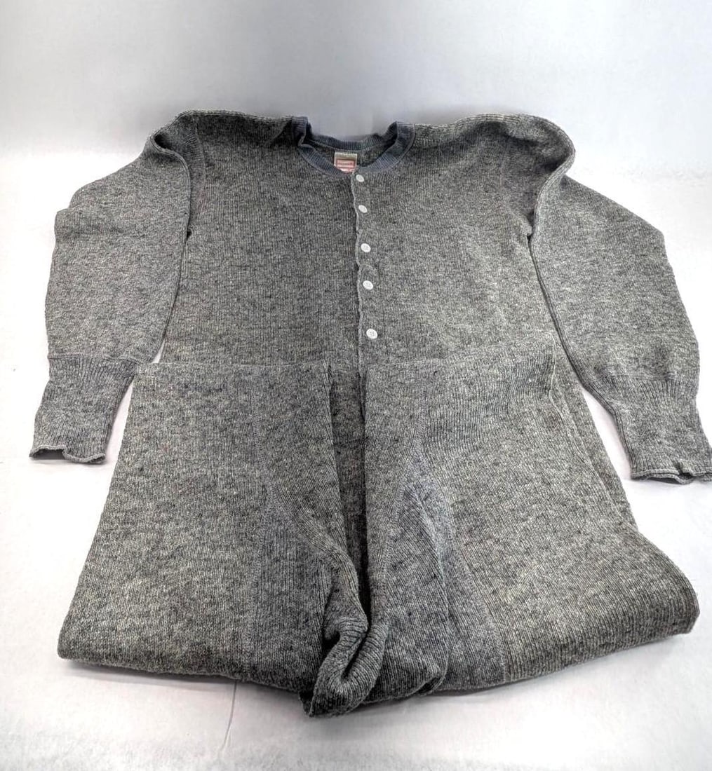 (3) Stanfields Mens Thermal Heavyweight Wool Onesies - 3
