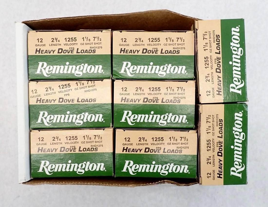 (200) 12 Gauge Shotgun Shells: 2 3/4" long, 1 1/8 oz shot, 7 1/2 oz shot