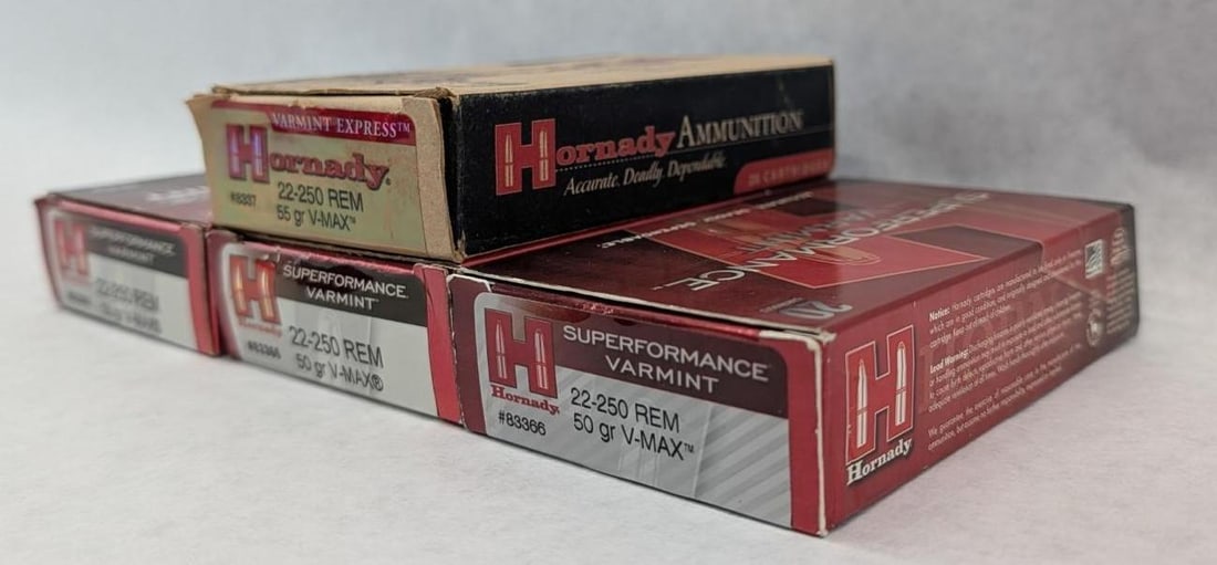 (74) Hornady .22-250 Cartridges - 3