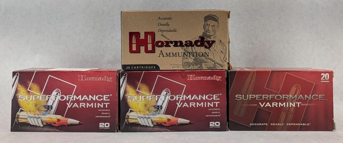 (74) Hornady .22-250 Cartridges - 4