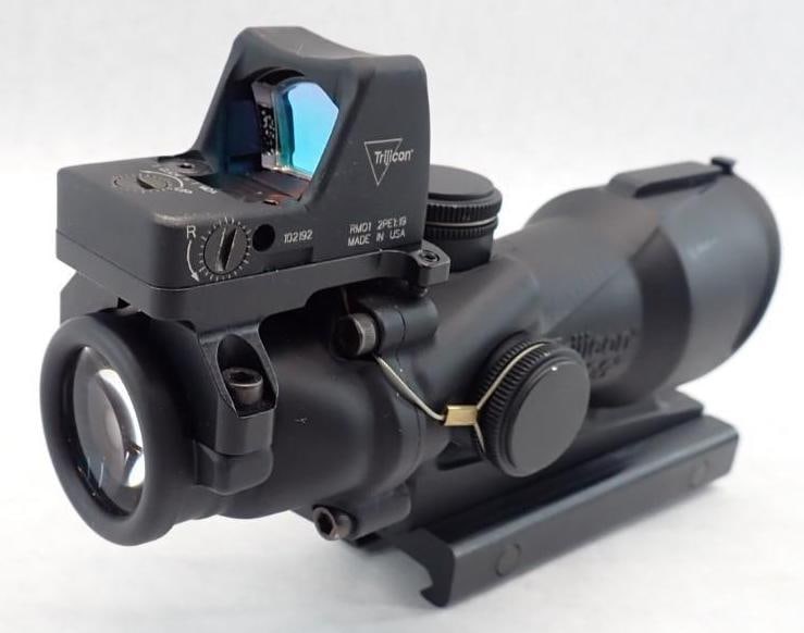 Trijicon Acog w/ RMO1 Red Dot - 2
