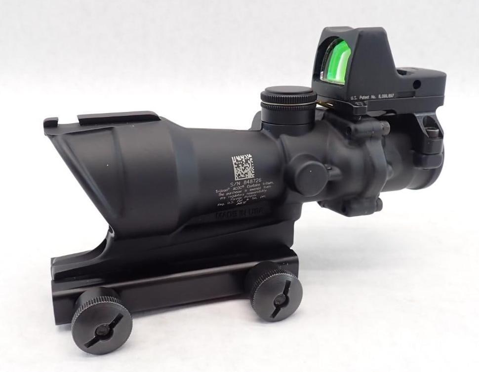 Trijicon Acog w/ RMO1 Red Dot - 3