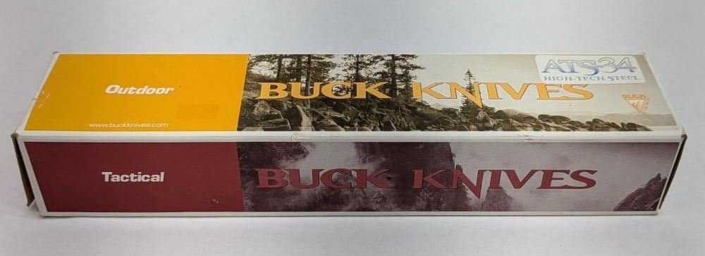 Buck #5146 888 Strider Tactical Fixed Blade Knife: with multi-tool & sheath, as NIB