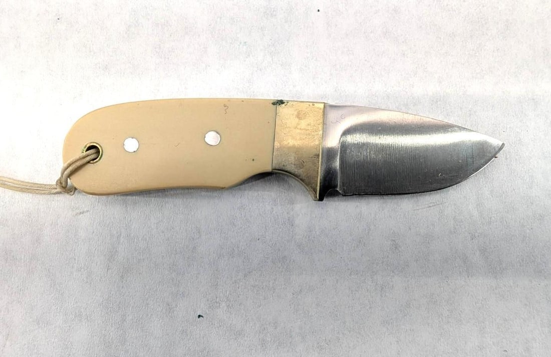 Precise Deerslayer Classic Fixed Blade Knife W/ Leather Sheath - 2