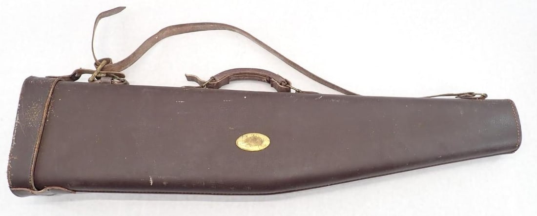 (2) Leather Shotgun Cases - 3