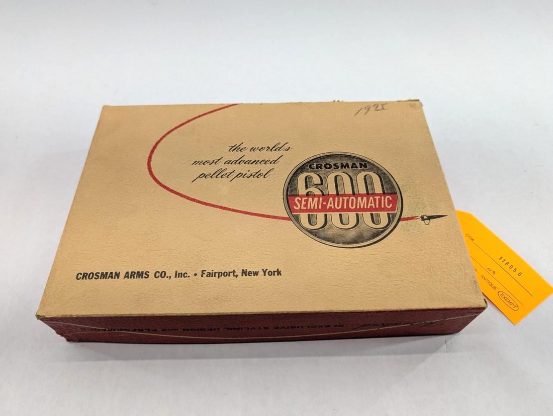 Crosman Model 600 Semi-Automatic Pellet Pistol .22 Caliber - 8