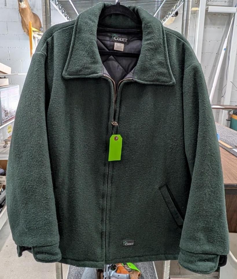 Codet Wool Jacket: size XL regular, cut #6351