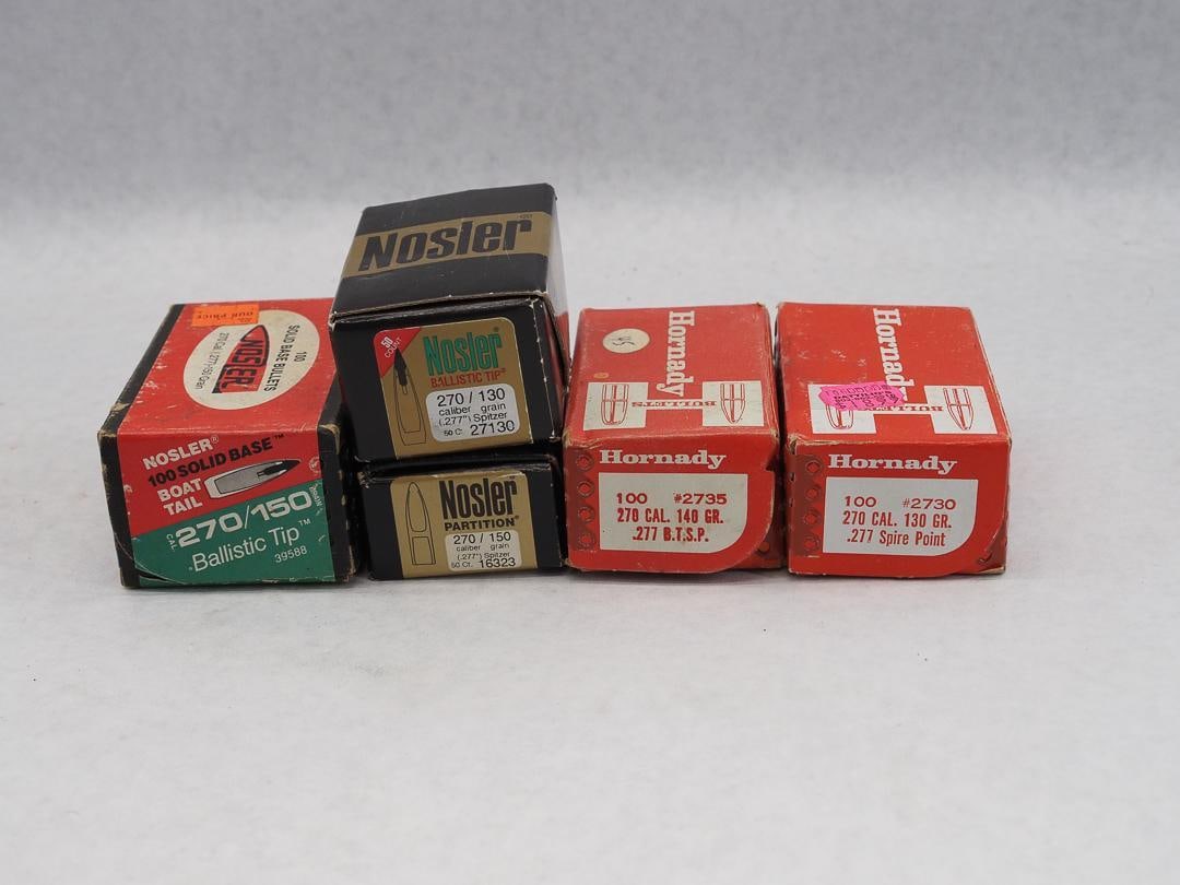 (230+/-) .270 Reloading Bullets: (230+/-) .270 Reloading Bullets