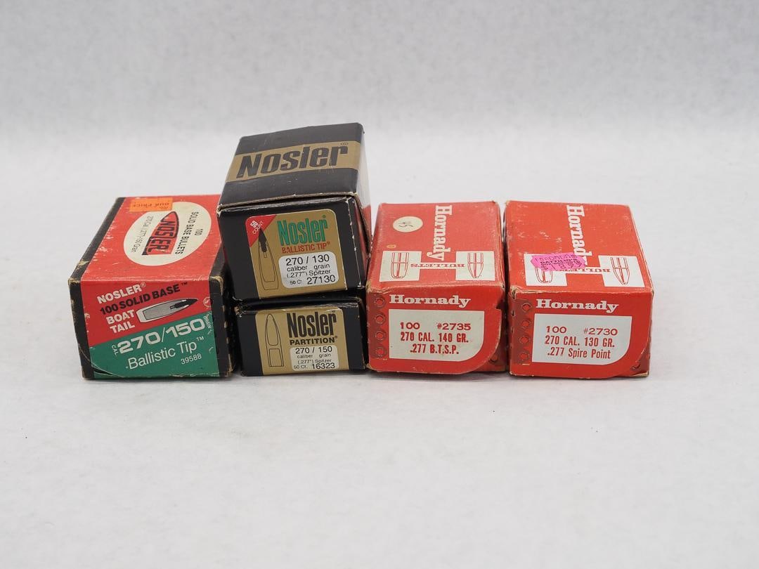 (230+/-) .270 Reloading Bullets - 2