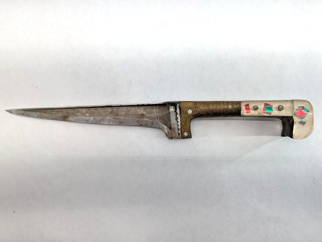 (2) Vintage Foreign Fixed Blade Knives - 13