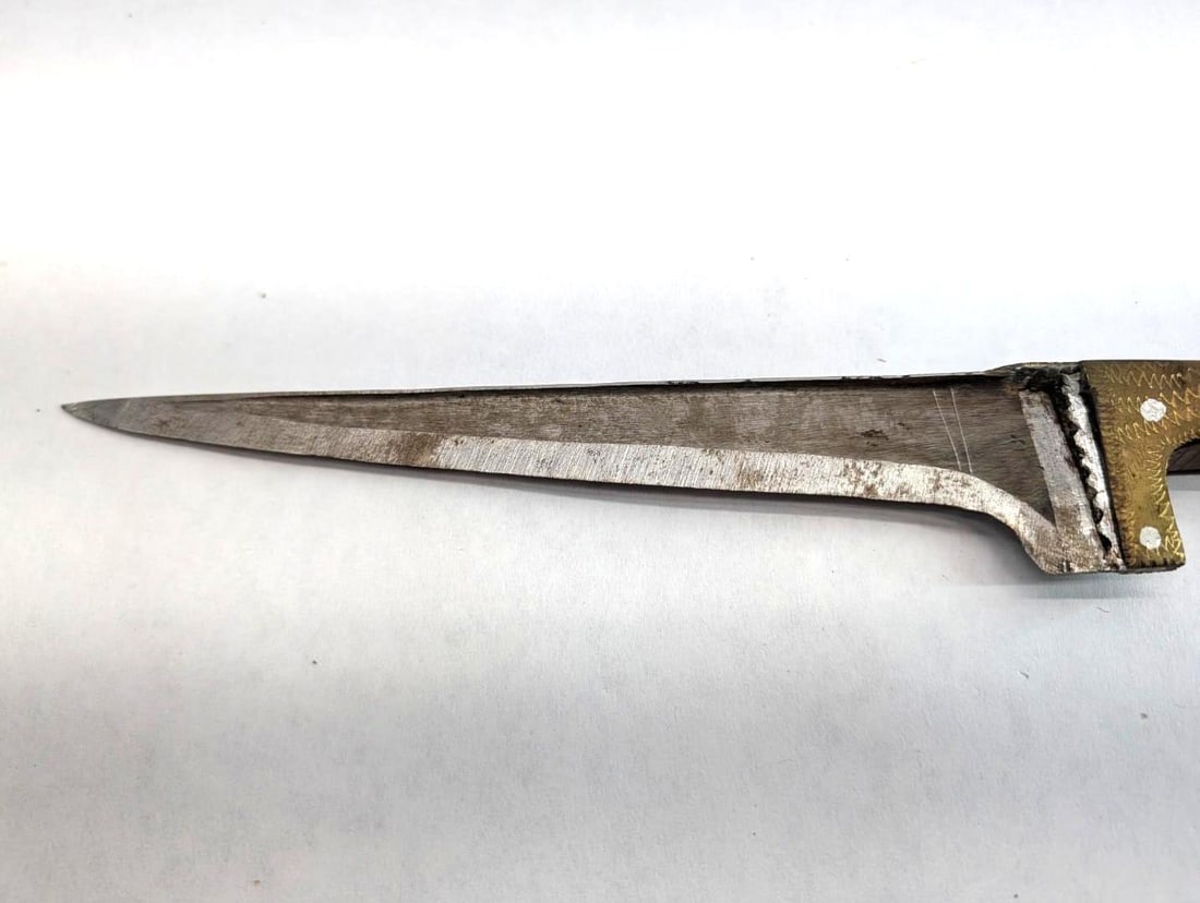 (2) Vintage Foreign Fixed Blade Knives - 14